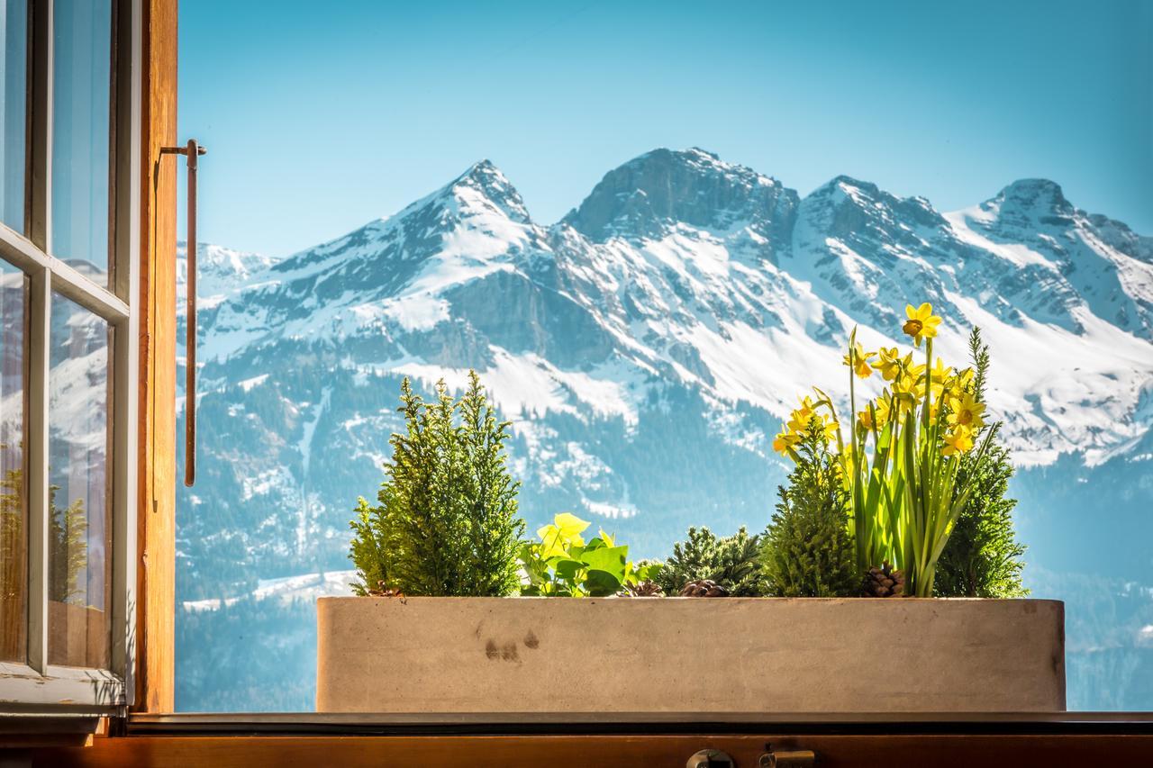 Gasthaus Brunig Kulm Hotel Brunig Pass Bagian luar foto