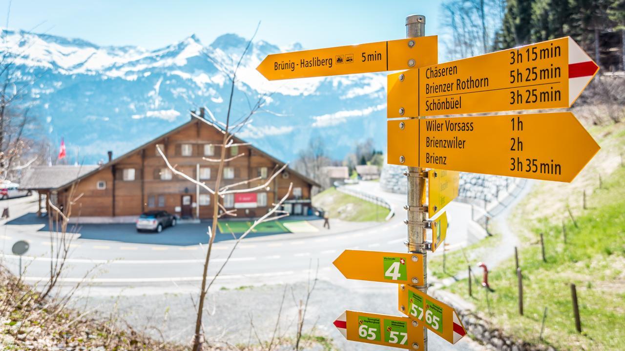 Gasthaus Brunig Kulm Hotel Brunig Pass Bagian luar foto