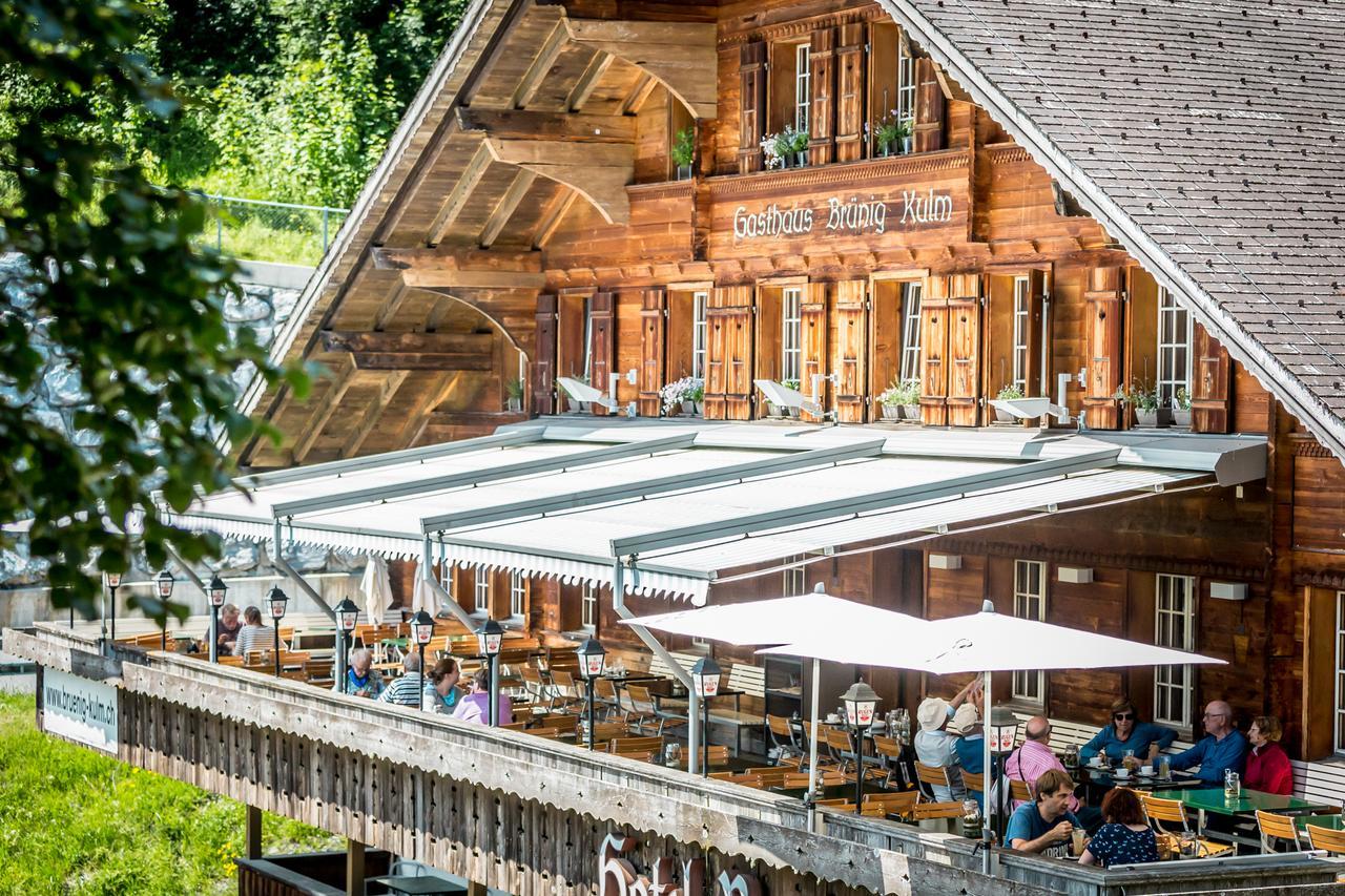 Gasthaus Brunig Kulm Hotel Brunig Pass Bagian luar foto